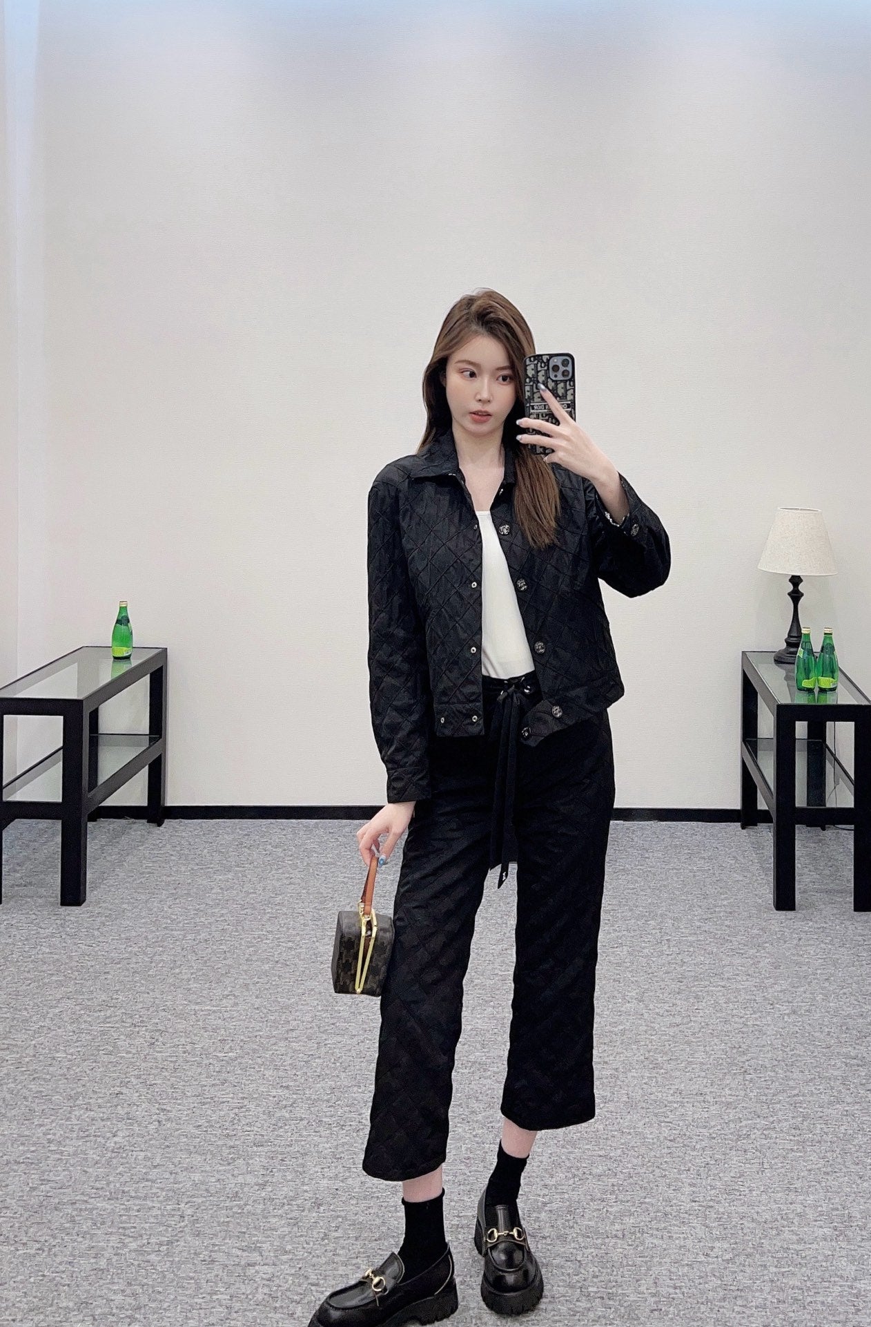 2025 new product Jacket and cropped pants set