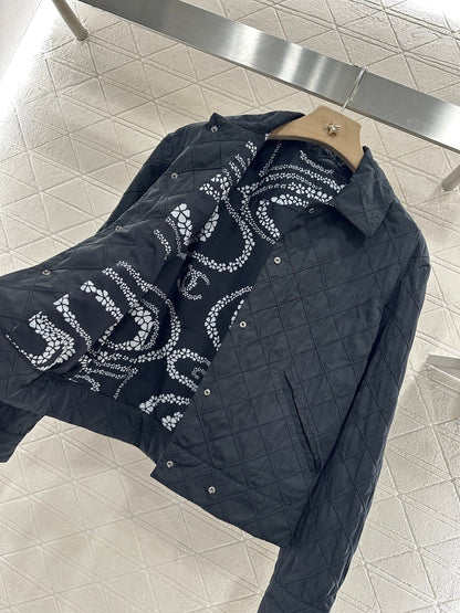 2025 new product Jacket and cropped pants set