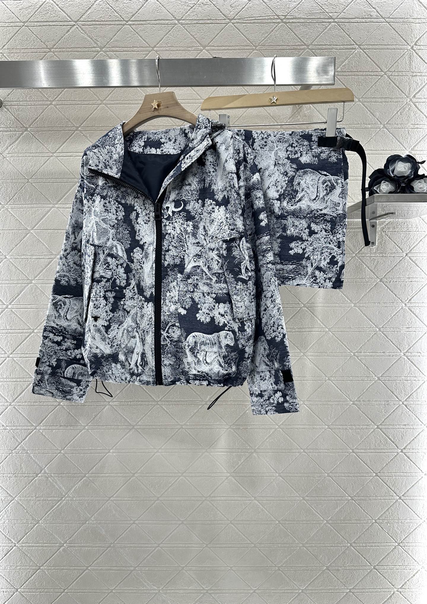 2025 new products Jacket skirt pants set