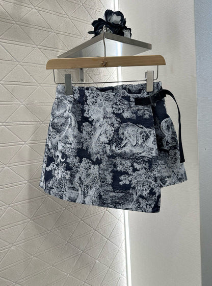 2025 new products Jacket skirt pants set