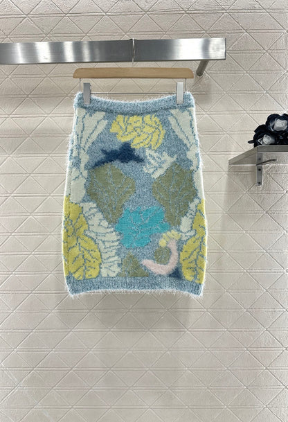 2025 new products Cardigan and skirt set