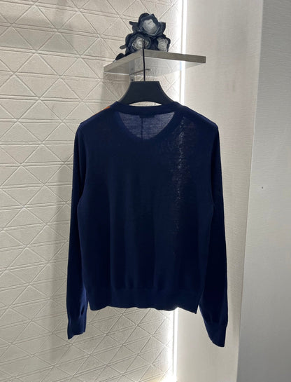 25 new product Diamond knitted cardigan