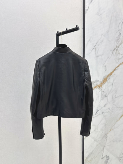 25fw leather jacket