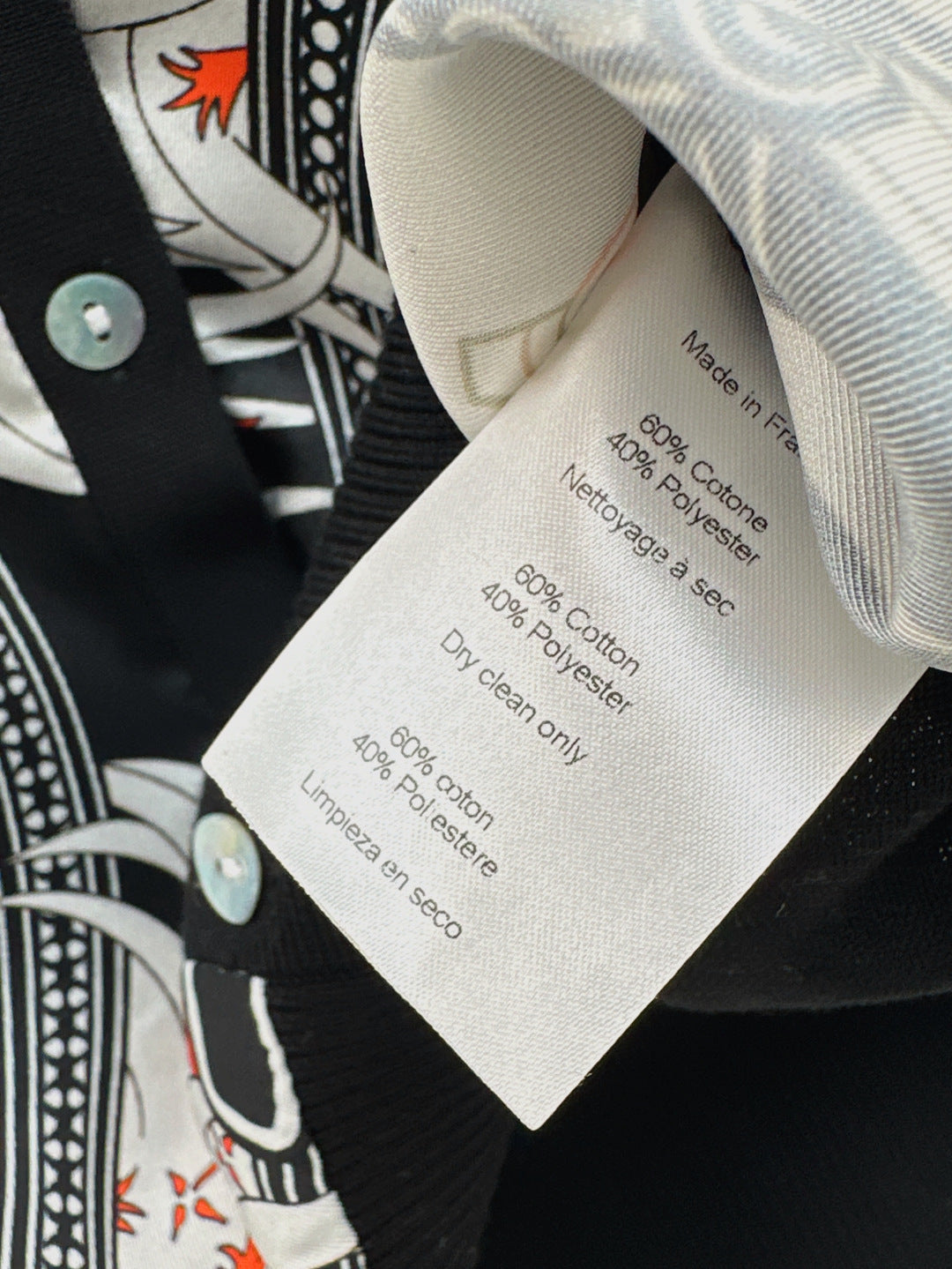 25fw printed cardigan