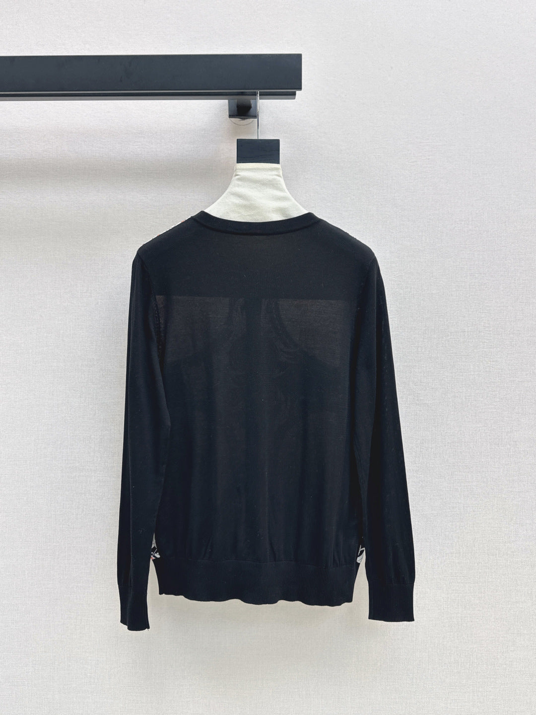 25fw printed cardigan