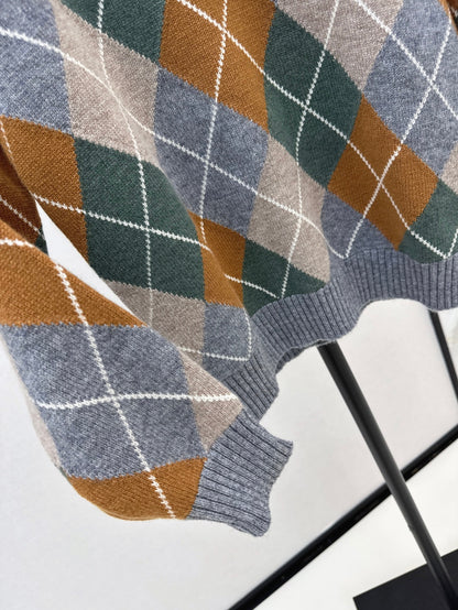 25fw jacquard sweater