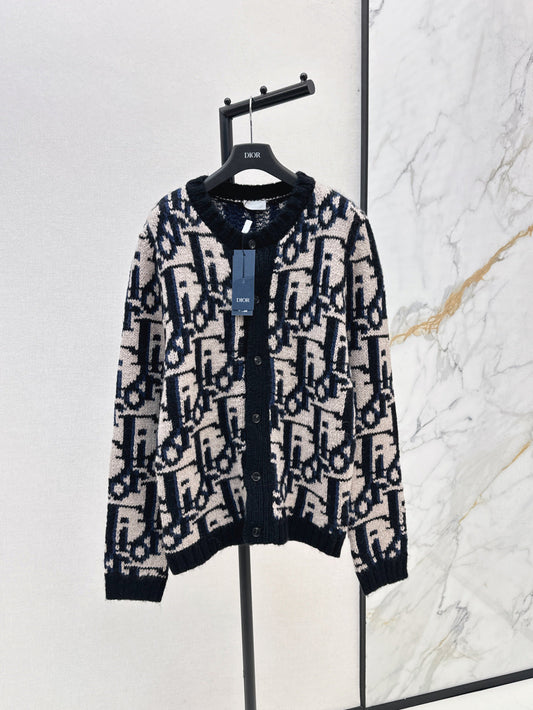 25fw jacquard cardigan