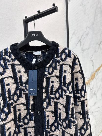 25fw jacquard cardigan