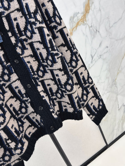 25fw jacquard cardigan