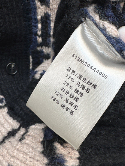 25fw jacquard cardigan
