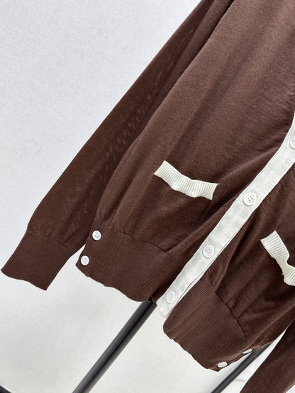 25fw knitted cardigan