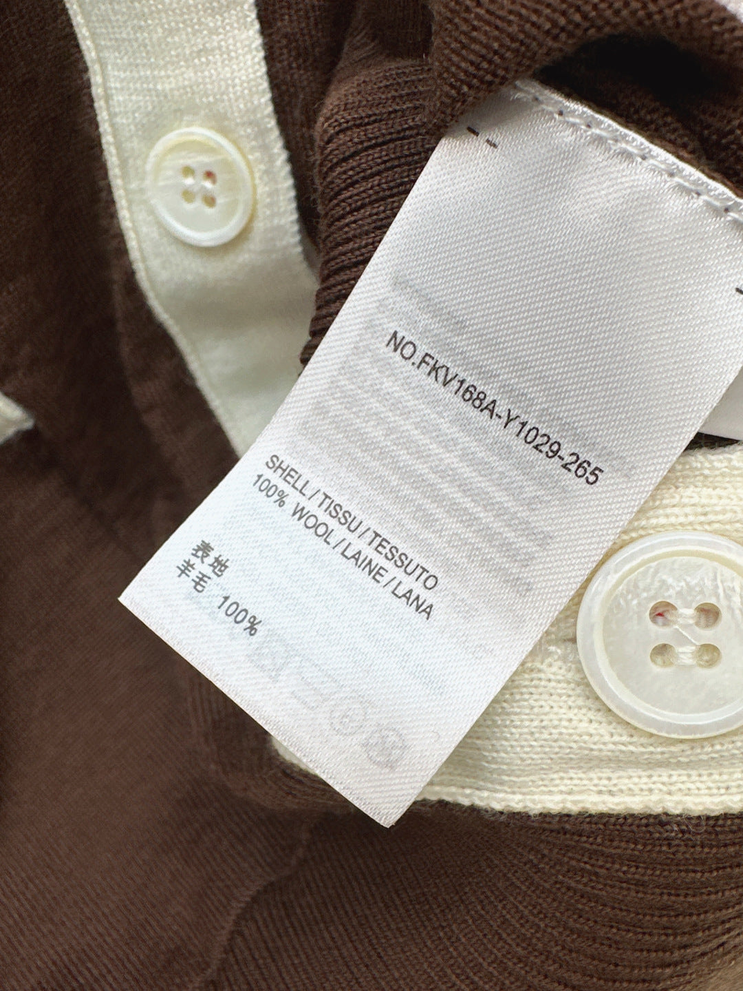 25fw knitted cardigan