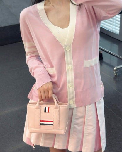 25fw knitted cardigan