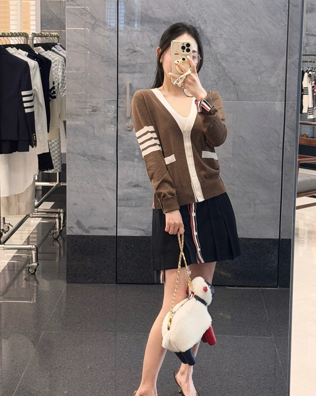25fw knitted cardigan