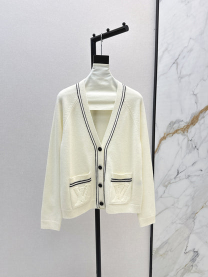 25fw knitted cashmere cardigan