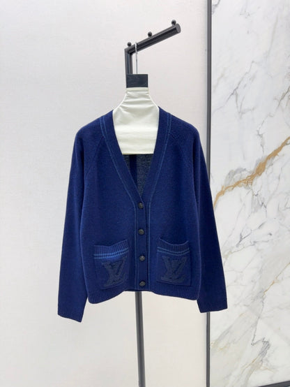 25fw knitted cashmere cardigan