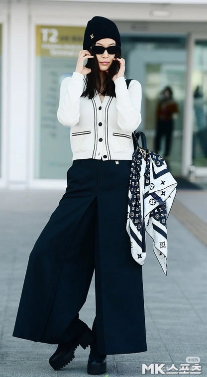 25fw knitted cashmere cardigan