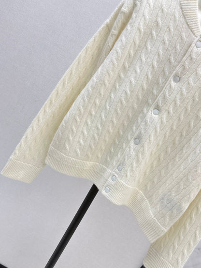 25fw knitted cardigan