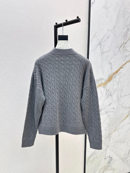 25fw knitted cardigan