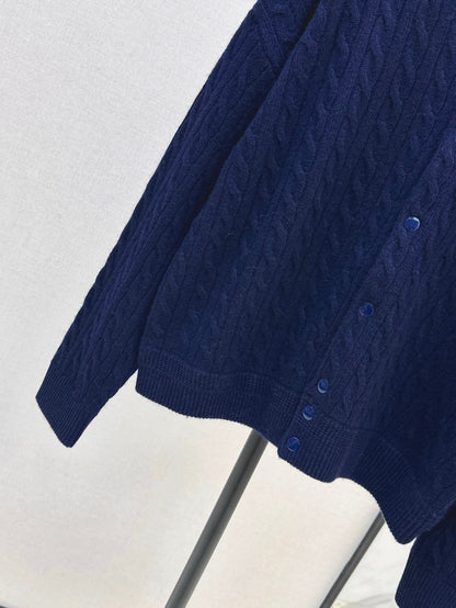 25fw knitted cardigan