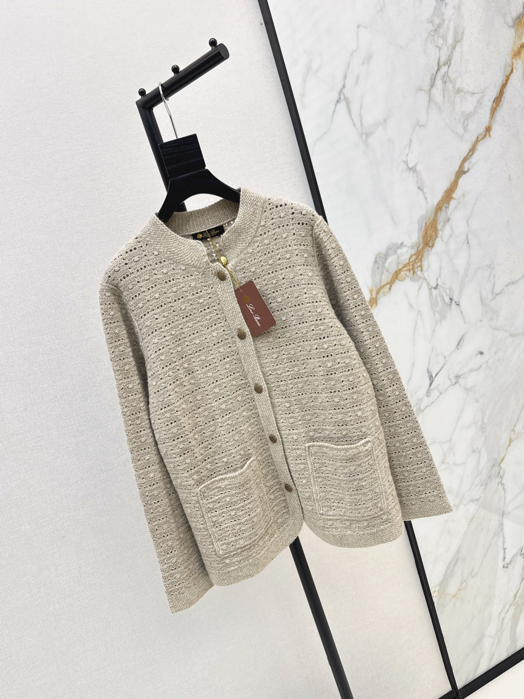 25fw knitted cardigan