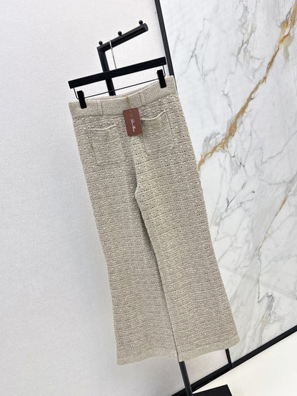 25fw knitted pants