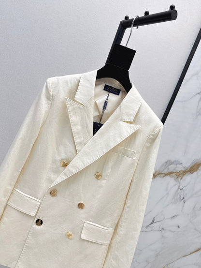 25fw linen blazer