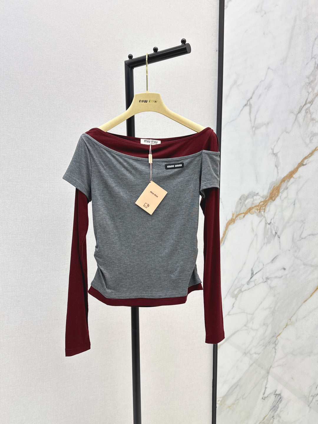 25fw off-shoulder shirt