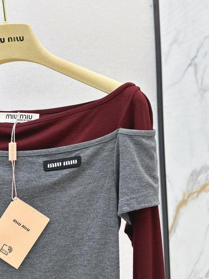 25fw off-shoulder shirt