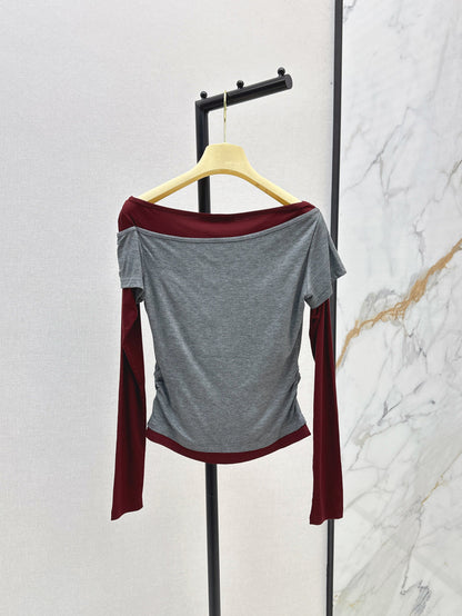 25fw off-shoulder shirt