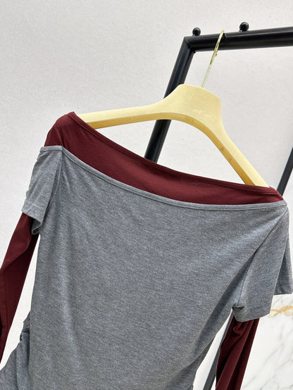 25fw off-shoulder shirt