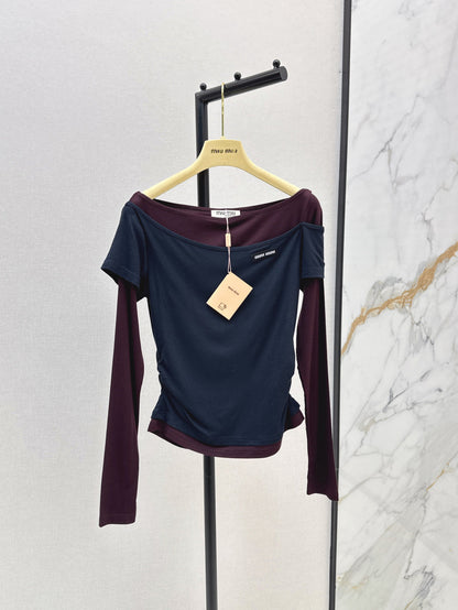 25fw off-shoulder shirt