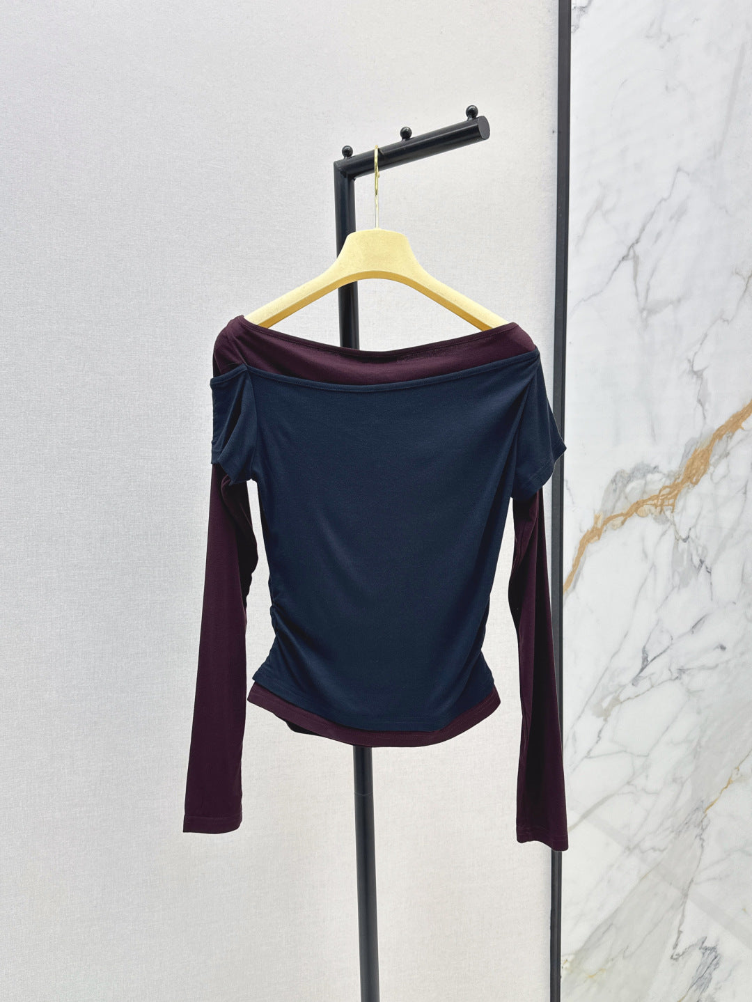 25fw off-shoulder shirt