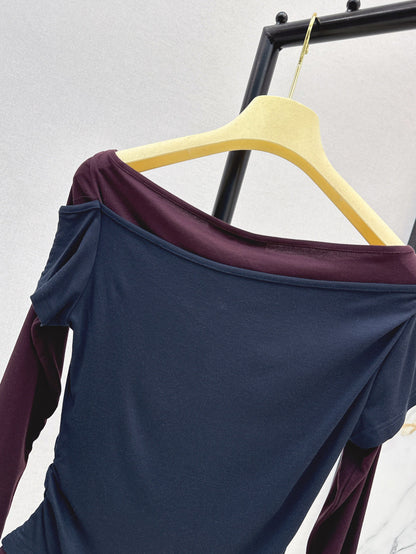 25fw off-shoulder shirt