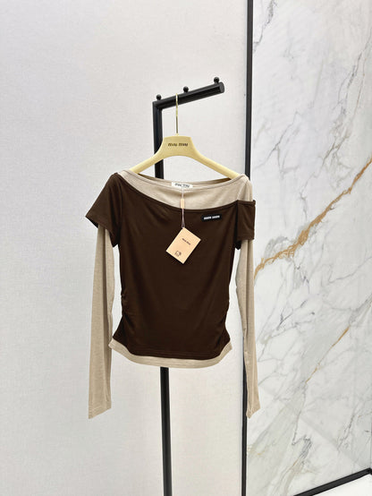 25fw off-shoulder shirt