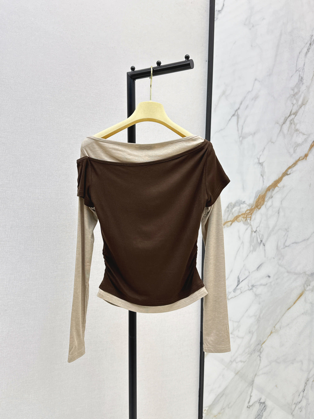 25fw off-shoulder shirt