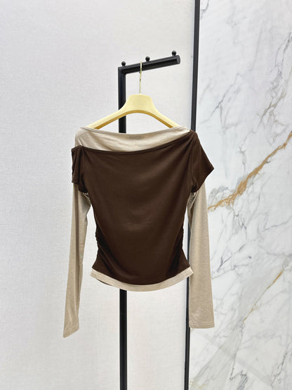 25fw off-shoulder shirt