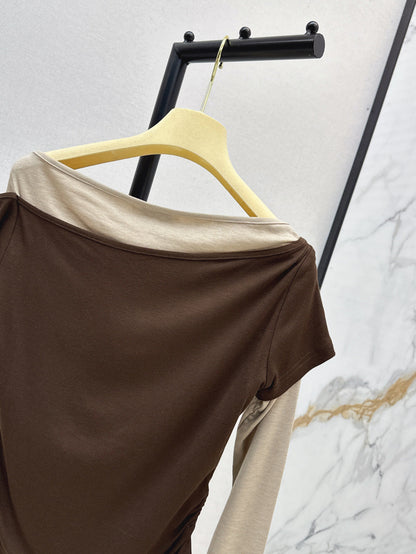 25fw off-shoulder shirt