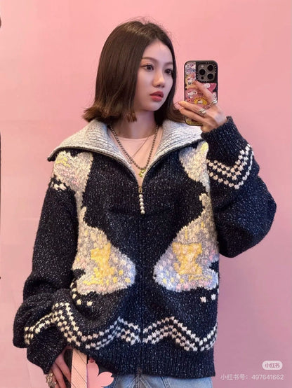 25fw jacquard jacket