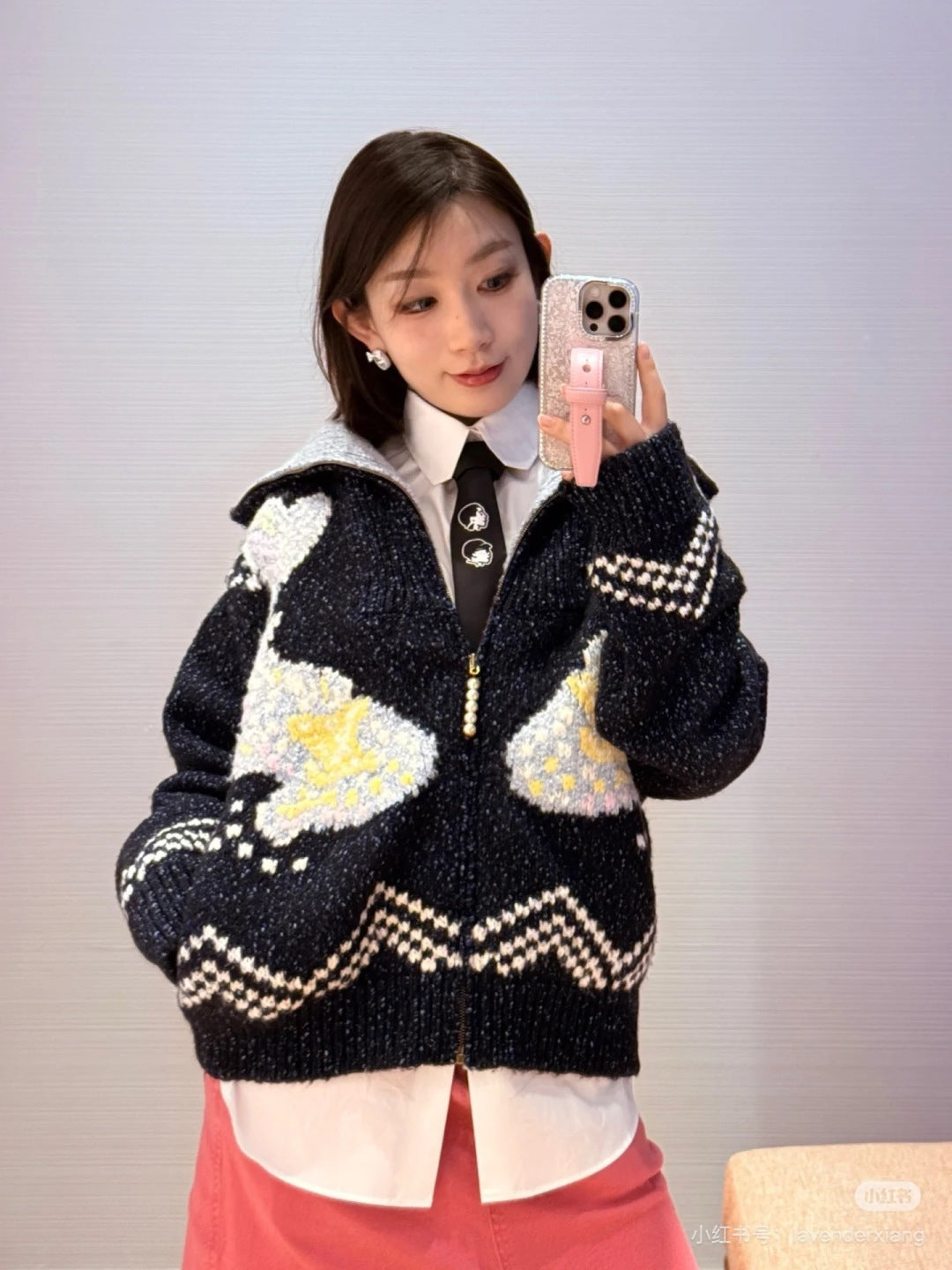 25fw jacquard jacket