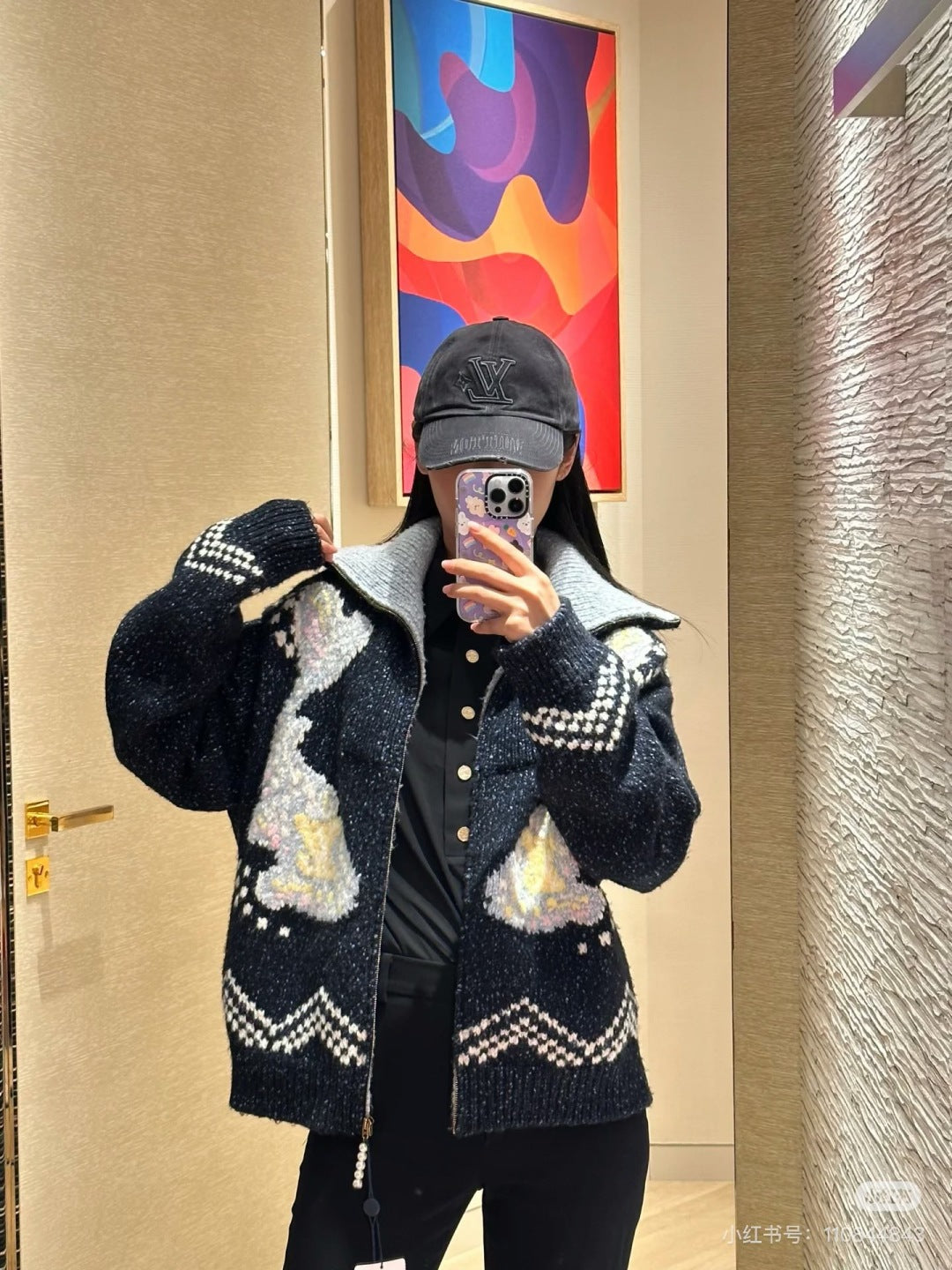 25fw jacquard jacket