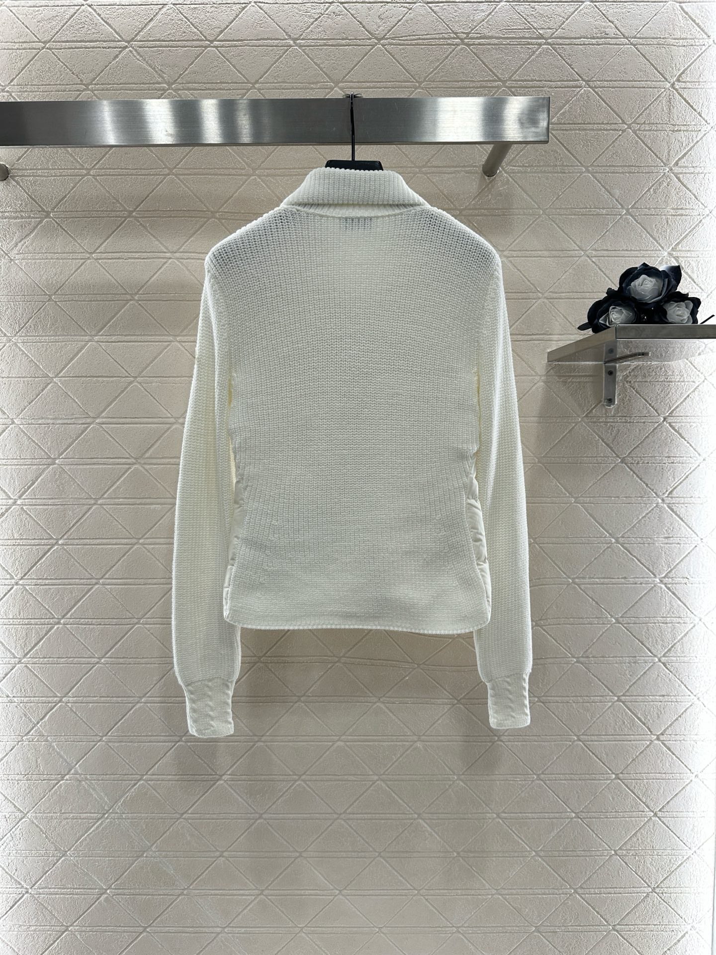 2025 Splicing method: stand up collar down jacket