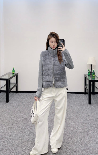 2025 New Arrival Zip-Up Down Jacket