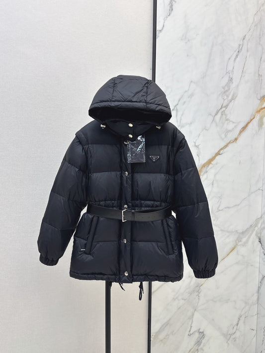 25fw removable sleeves down jacket