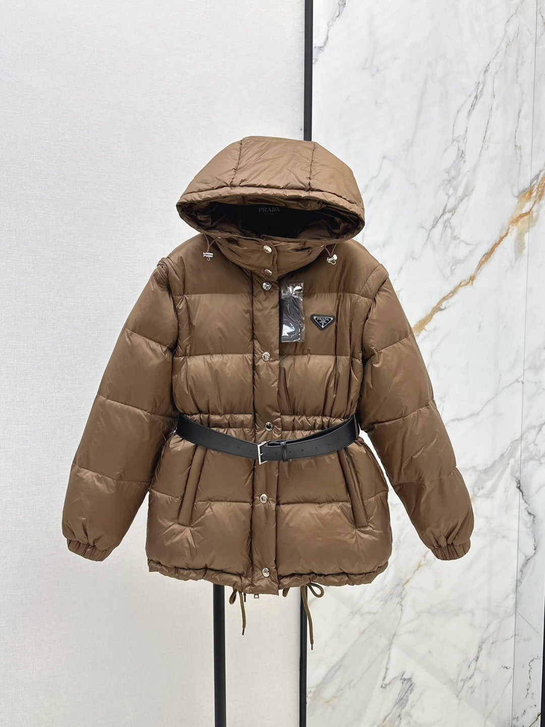 25fw removable sleeves down jacket