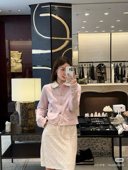 25fw knitted cardigan