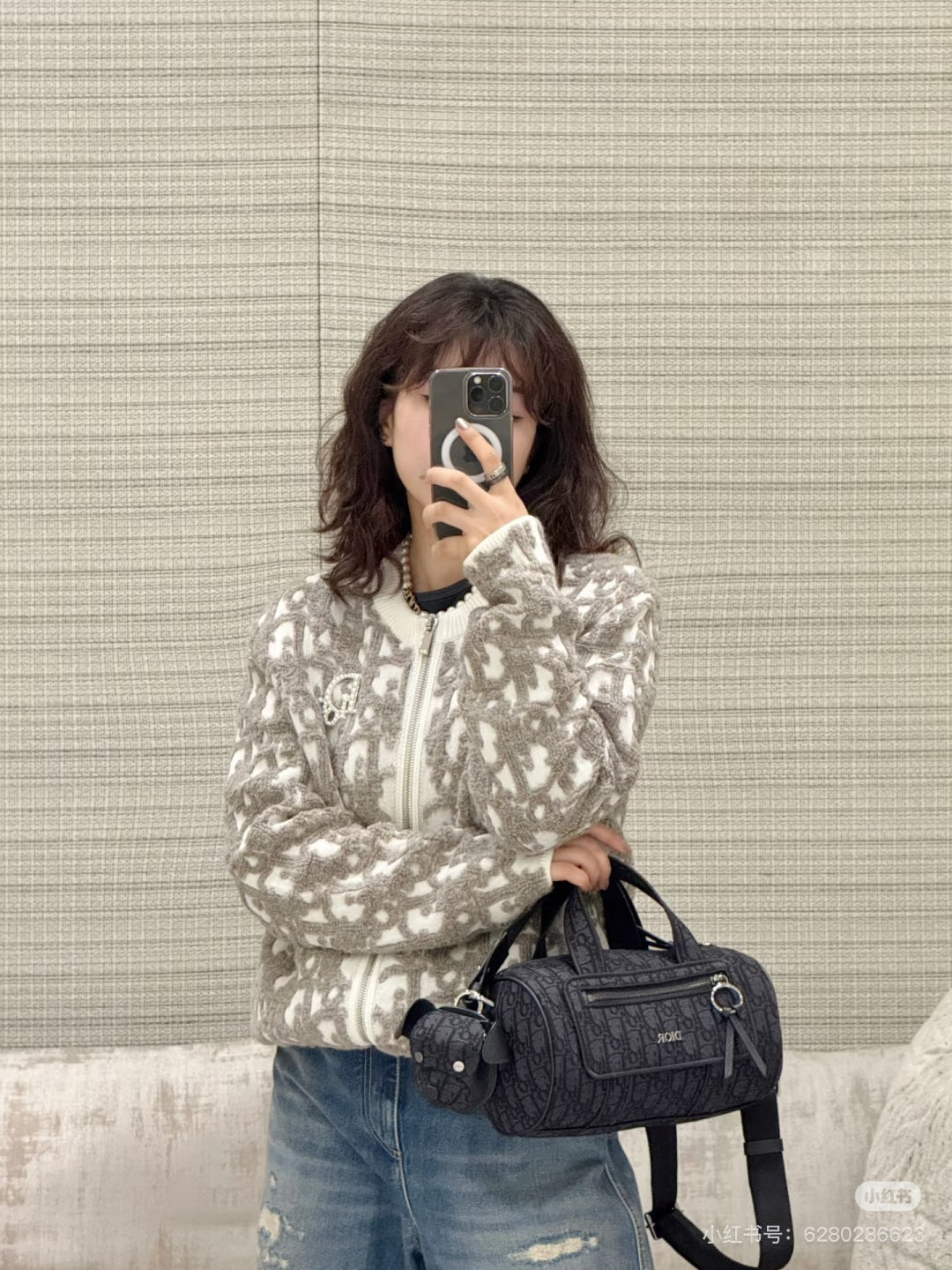 25fw jacquard jacket