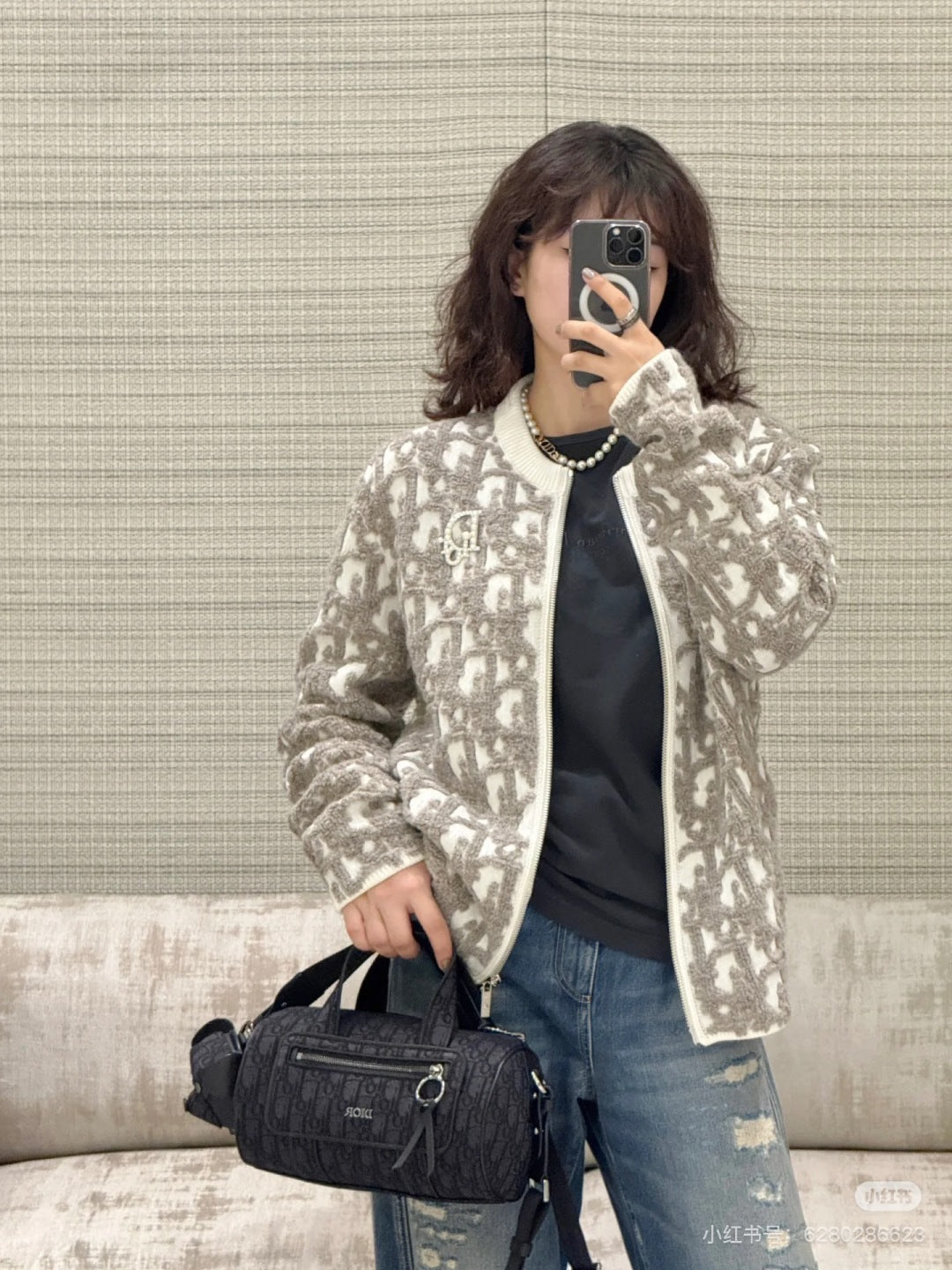 25fw jacquard jacket