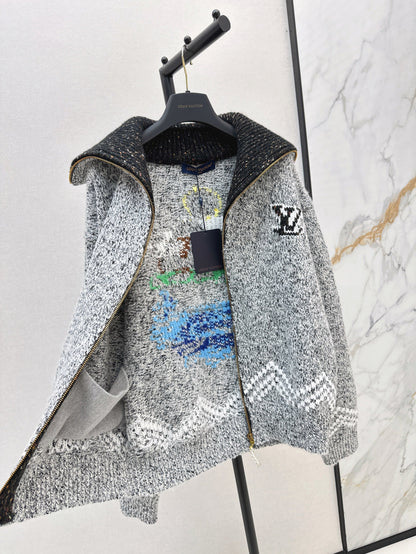 25fw jacquard jacket