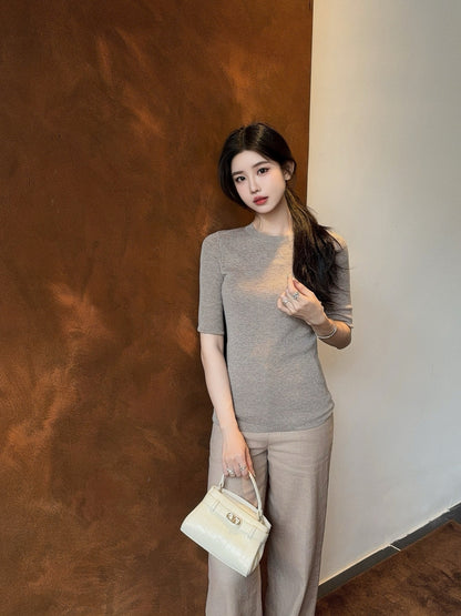 25fw knitted sweater